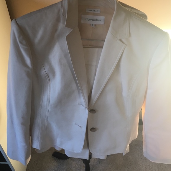 Calvin Klein peach 2 piece suite set