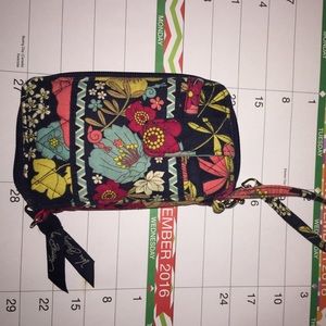 Vera Bradley wallet/ phone holder/ wristlet