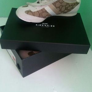 Never worn Coach shoes