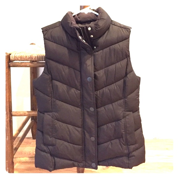GAP Brown Puff Vest