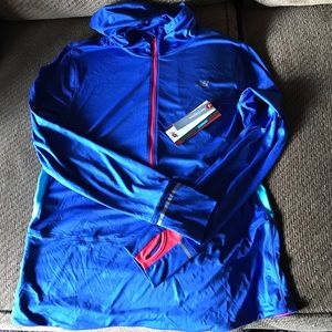 New Balance long sleeve with hood top, size XL NWT