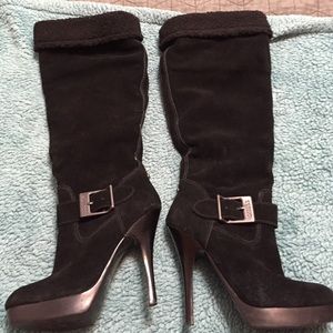 Guess Tall black boots!!!