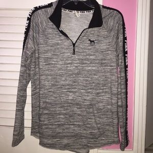 PINK half zip pullover jacket!