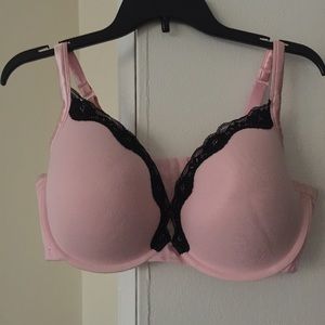 Pink Cacique Plunge Bra