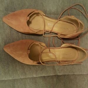 Chinese Laundry Great Time Flat Dusty Rose