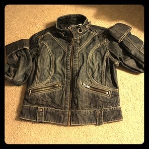 Dollhouse denim jacket size  medium