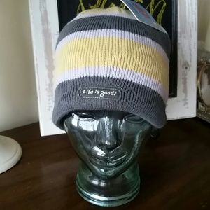 Knit life is good hat