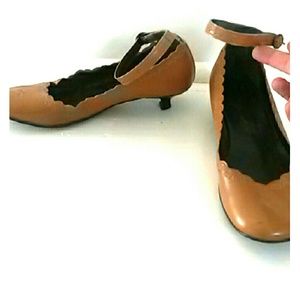 Ankle Strap Kitten Heels