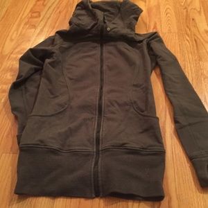 Lululemon hoodie sweatshirt brown size 6