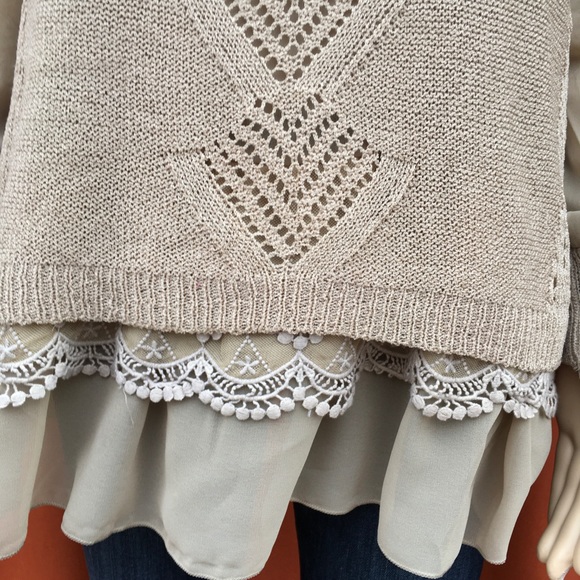 KNIT, CROCHET LACE AND CHIFFON last 1 - Picture 5 of 7