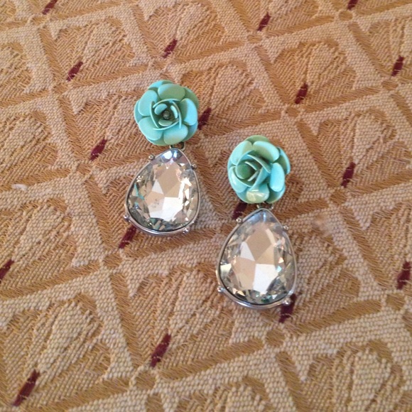 Large jewel earrings