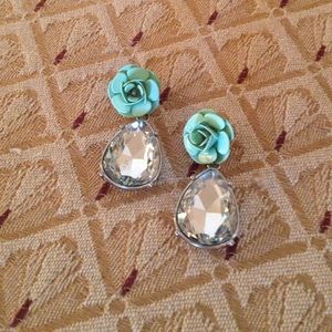 Large jewel earrings