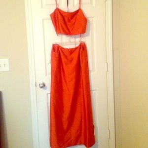 Formal two-piece dress