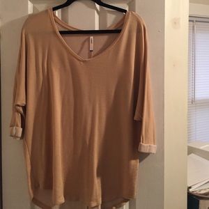 Oversized sweater shirt