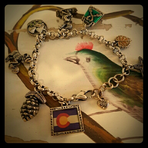 Brighton Colorado Charm Bracelet
