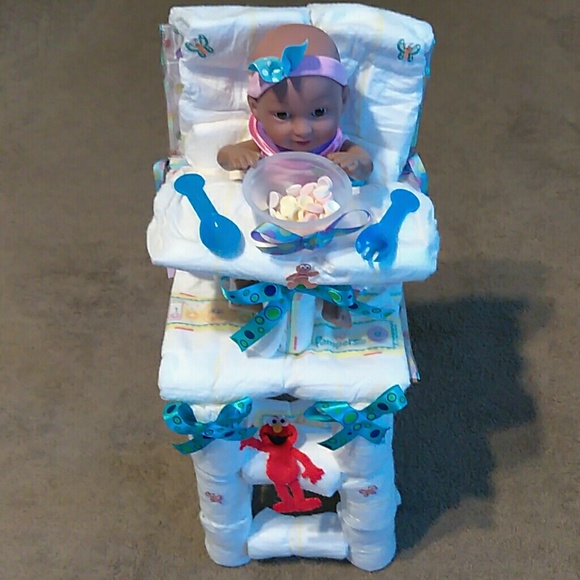 hand made by me Other Diaper High Chair Wil Trade Poshmark