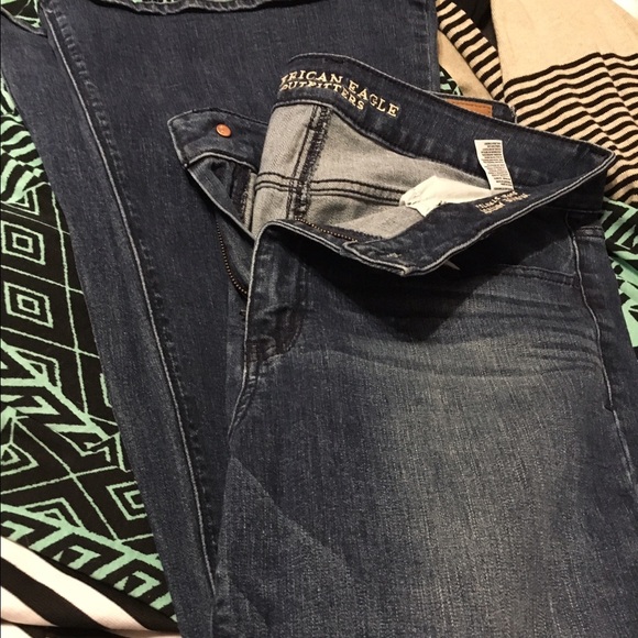 American eagle high rise artist jean size 14