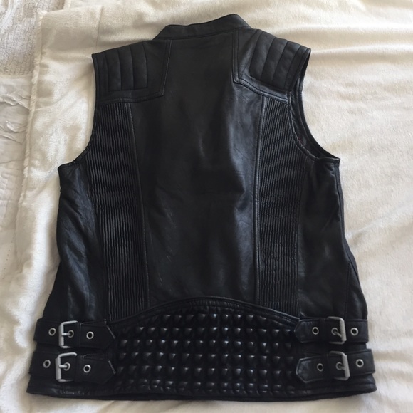 Maison Scotch 100% leather vest - Picture 4 of 4