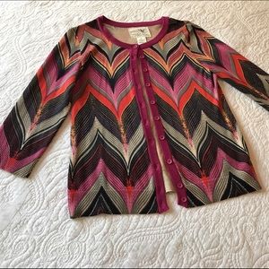 Striking Anthropologie Tabitha Cardigan