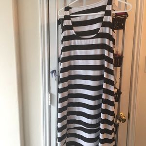 Striped tank dress