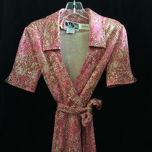 Diane von Furstenberg Silk  Wrap Dress