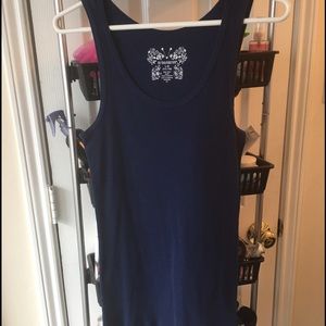 Blue tank top
