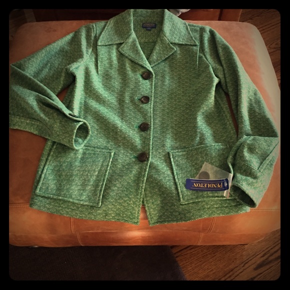 Pendleton brand new wool shirt/blazer