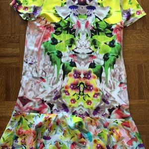 Colorful Cotten tee dress