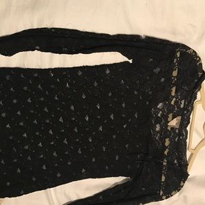 Black lace free people