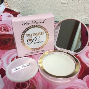 Too faced Primed & poreless pressed powder