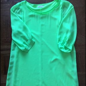 Bright and light dress