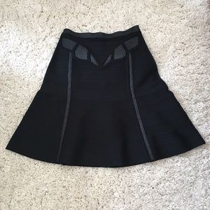 Herve Leger Sanja black skirt