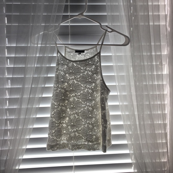 EXPRESS white tank top