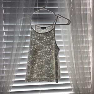 EXPRESS white tank top