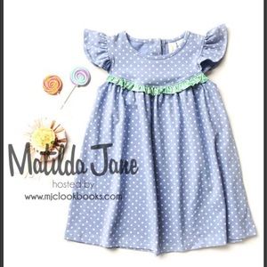 Blue Bonnet Pearl Dress