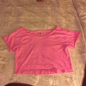 VS pink tee