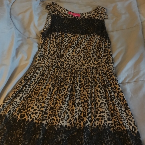 Leopard & lace dress - Picture 4 of 4