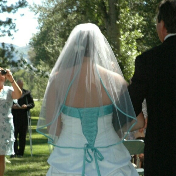 David's Bridal Tulle Veil