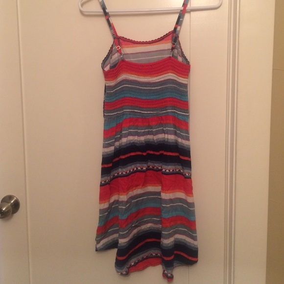 Colorful Striped Dress - Picture 3 of 4