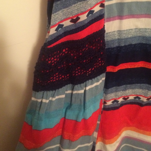 Colorful Striped Dress - Picture 4 of 4