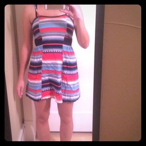 Colorful Striped Dress