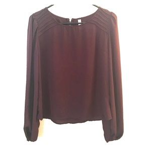 Maroon blouse