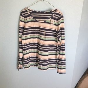 Loft- NWT- Long sleeve Tee