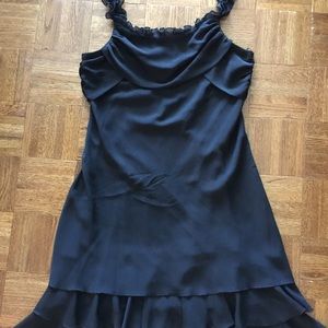 Black cocktail dress