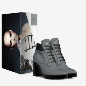 Italian leather ankle boot