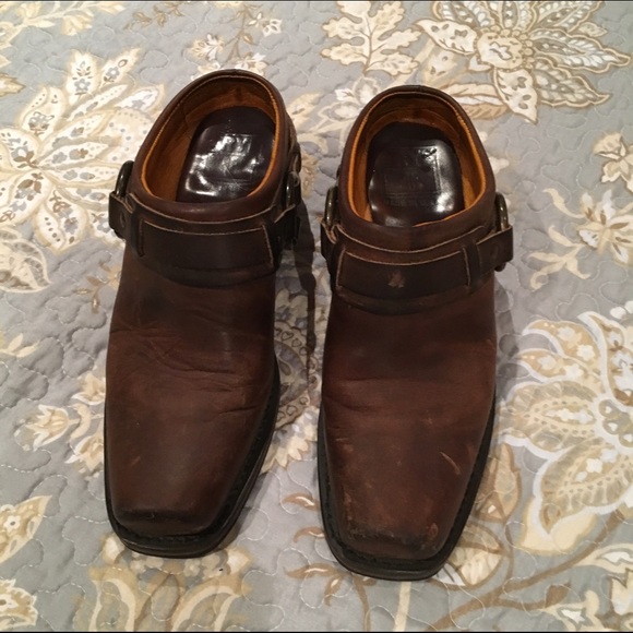 Frye Harness Mules