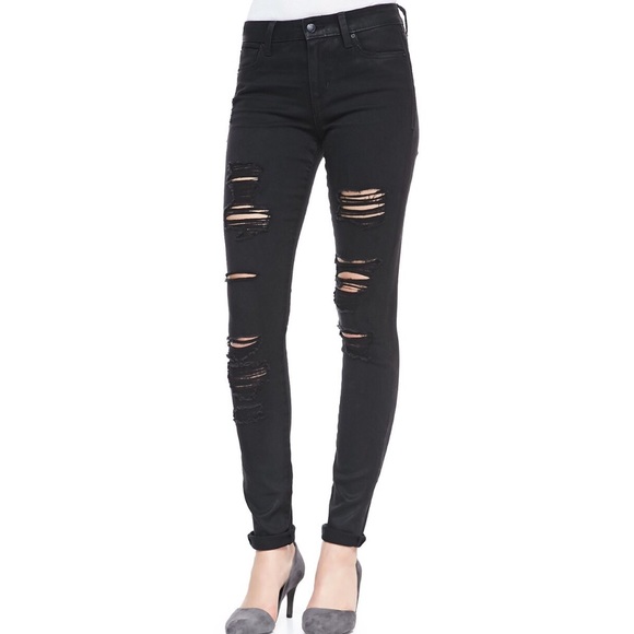 Joe's Jeans Destroyed Skinny Jeans in Braelyn