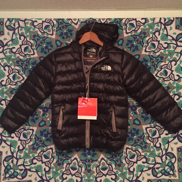 Light weight goose down children's North Face coat