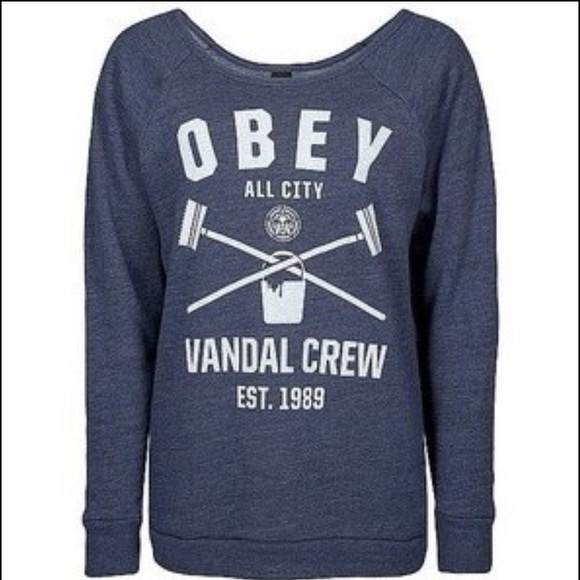 Obey Sweaters - Obey Vandal Crew Sweater