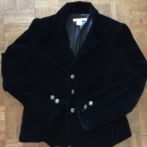 Beautiful black velvet jacket
